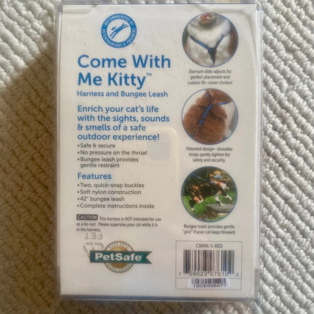 PetSafe I Come With Me Kitty I Harness and Bungee Leash